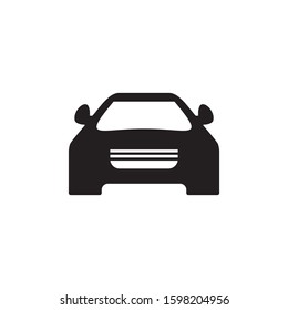 Car automotive logo design inspiration with front view illustration template