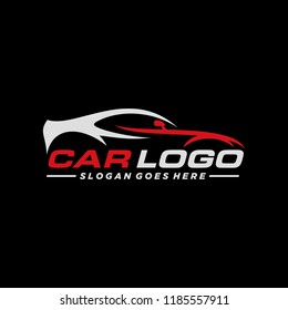 Car automotive logo design vector