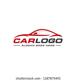 Car automotive logo design vector