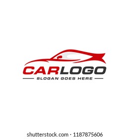 Car automotive logo design vector