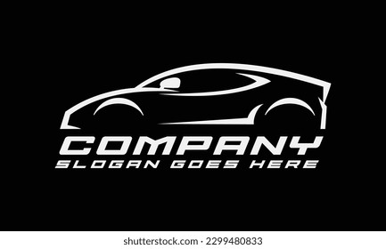 Car automotive logo design vector