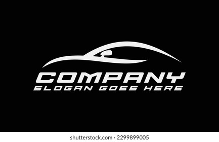 Car automotive logo design vector