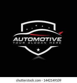 Car automotive logo template vector illustration