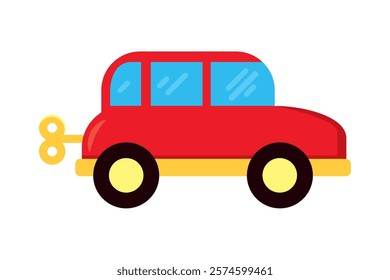 car baby toy isolated icon