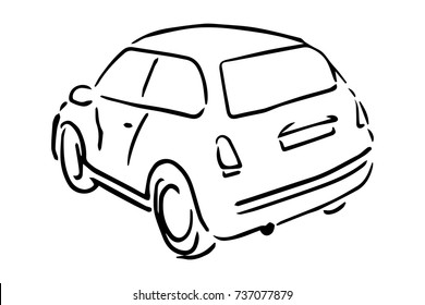 Car Drawing Stock Vectors Images Vector Art Shutterstock