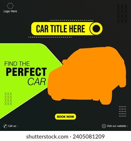Antecedentes de coche para el marketing digital. Uso en medios sociales, publicidad en línea a la venta.