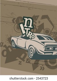 Car Backgrounds Series in Grunge Style. Check my portfolio for much more of this series as well as thousands of similar and other great vector items.