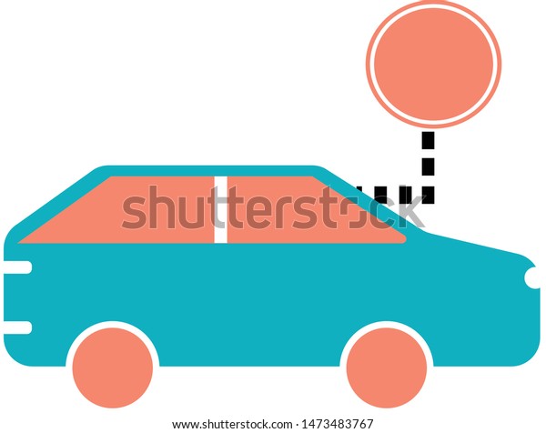 Car bank loan icon banking automotive\
trendy icon on white background for web\
graphic