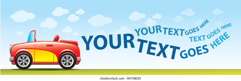 car banner