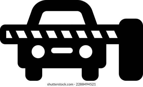 car barrier close stop station 27079