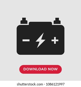 Car Battarey vector icon