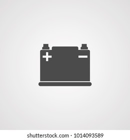 Car battery icon