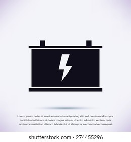 car battery icon