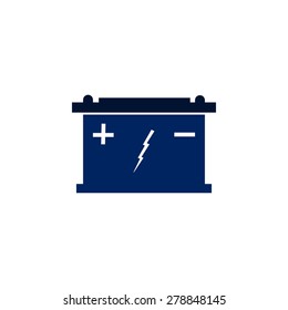 Car battery icon