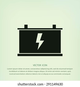 car battery icon