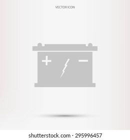 Car battery icon