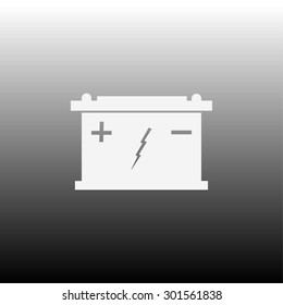 Car battery icon