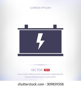 car battery icon