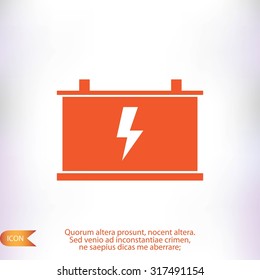 car battery icon
