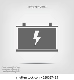 car battery icon