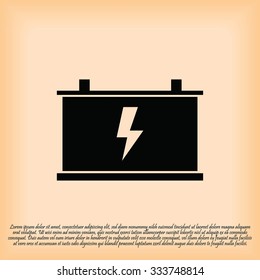 car battery icon