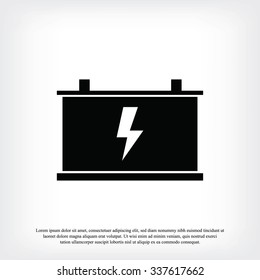 car battery icon