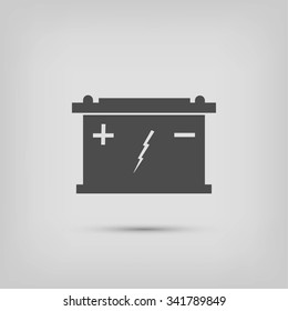 Car battery icon