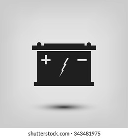 Car battery icon