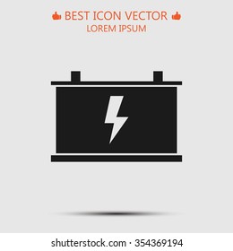 car battery icon