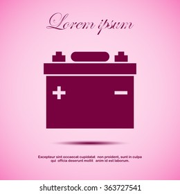 car battery icon