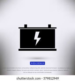 car battery icon