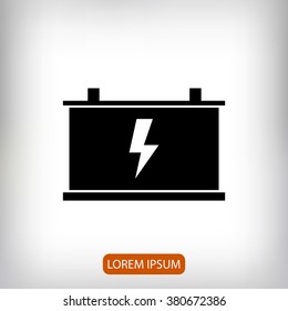 car battery icon