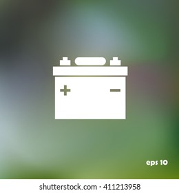 car battery icon
