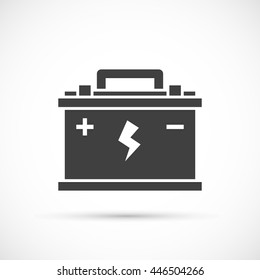 Car battery icon
