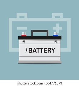 Car Battery icon.