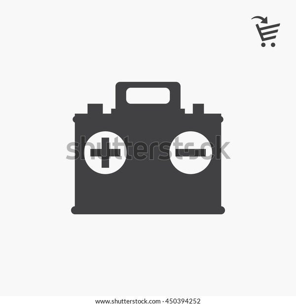car battery\
Icon