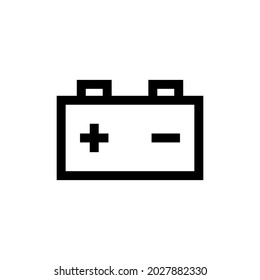 Car Battery Icon for apps and web sites