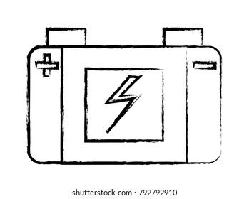 car battery icon image