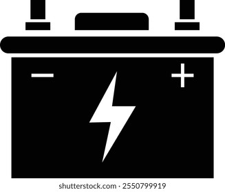 Car battery icon, Isometric of car battery vector graphic design icons, isolated on transparent background, used for auto service template design elements, web design, mobile app and ui.