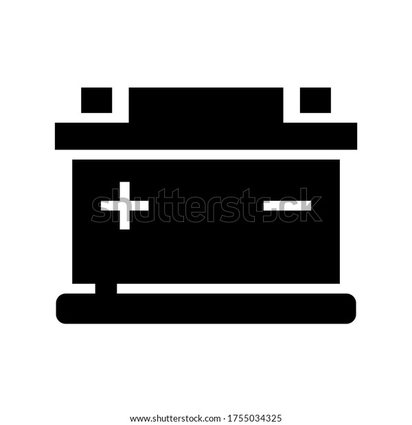 Car Battery  icon
or logo isolated sign symbol vector illustration - high quality
black style vector icons
