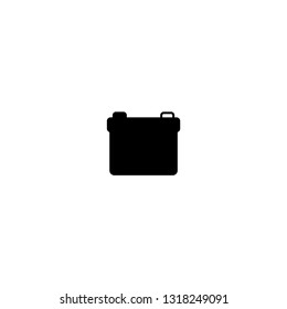 car battery. car battery icon. sign design. Vector.