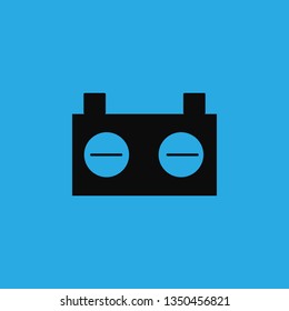 Car Battery Plus Minus Symbols Vector 스톡 벡터(로열티 프리) 1101963608 ...
