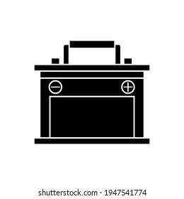 Auto-Akku-Symbol Vektorset. Sammlung von Illustrationszeichen für Akkumulatoren. Ladesymbol oder Logo.