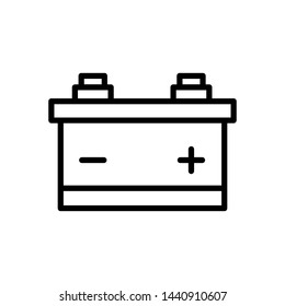 Car battery icon vector design templates
