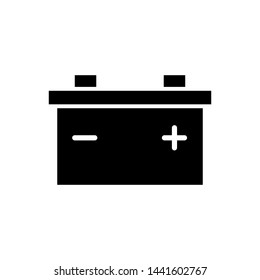 Car battery icon vector design templates