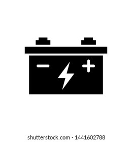 Car battery icon vector design templates