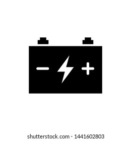 Car battery icon vector design templates