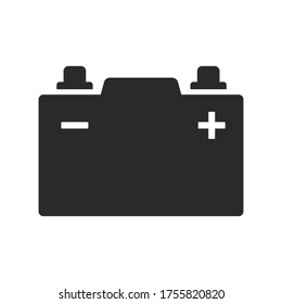 
car battery icon vector design illustration