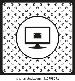 car battery. icon. vector design