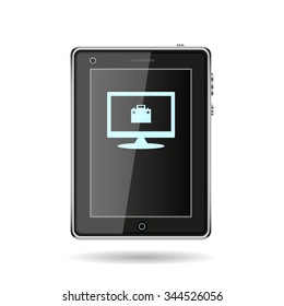 car battery. icon. vector design